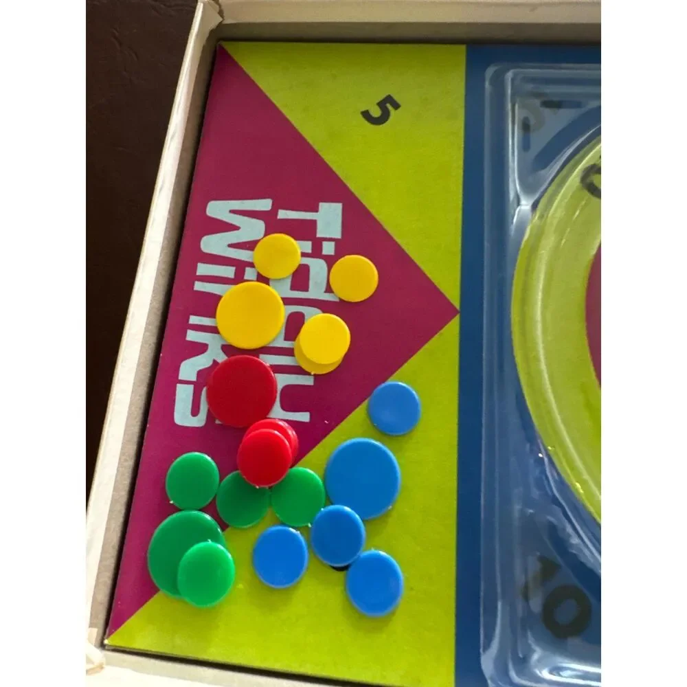 1975 Tiddly Winks Games The Rainbow Works *No Missing Pieces